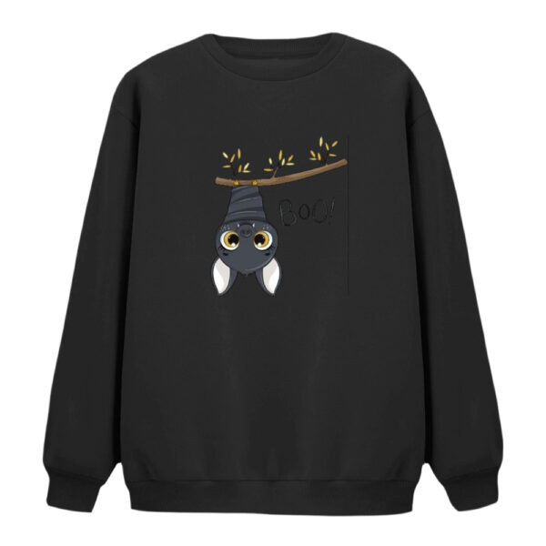 سویشرت زنانه مدل بتمن رنگ مشکی
