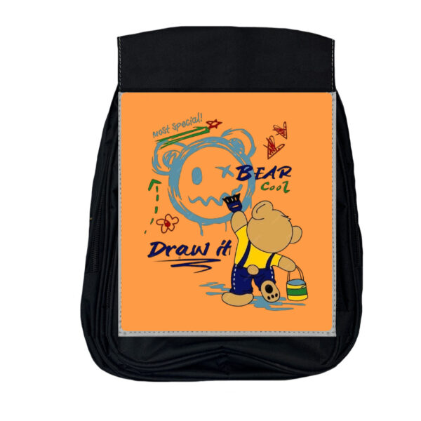 کوله پشتی مدل تدی نقاش