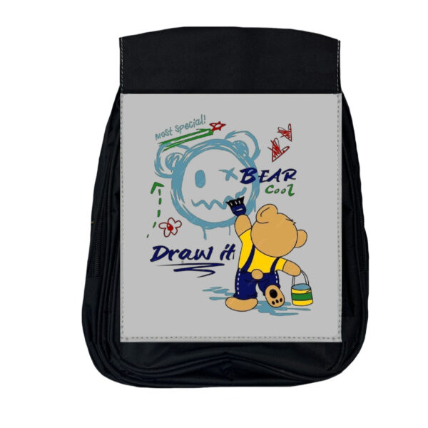 کوله پشتی مدل تدی نقاش