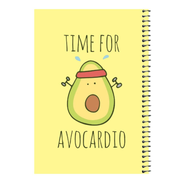 دفتر مشق 80 برگ اس جی طرح آووکادو