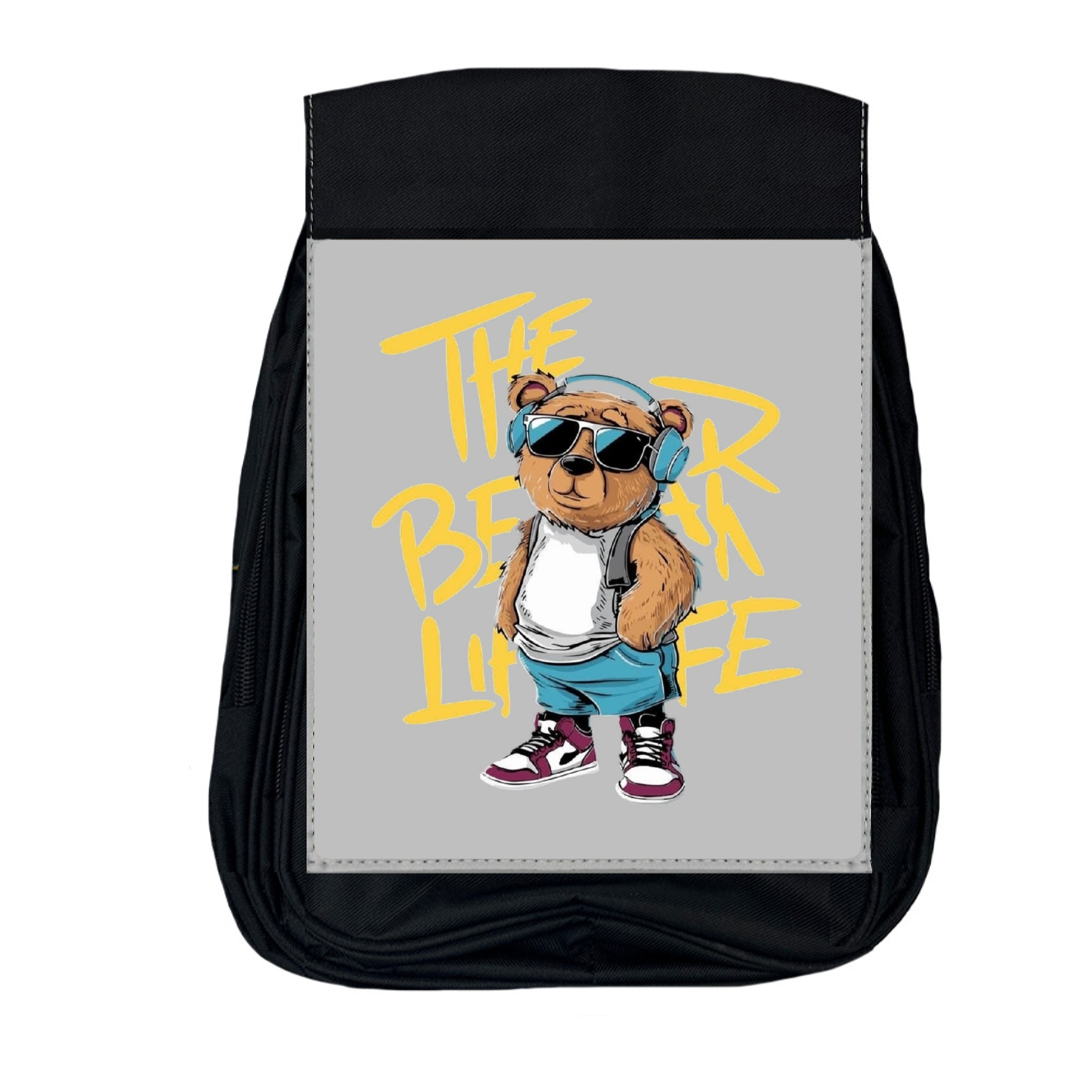 کوله پشتی مدرسه مدل تدی هدفون کوله پشتی مدرسه مدل تدی هدفون