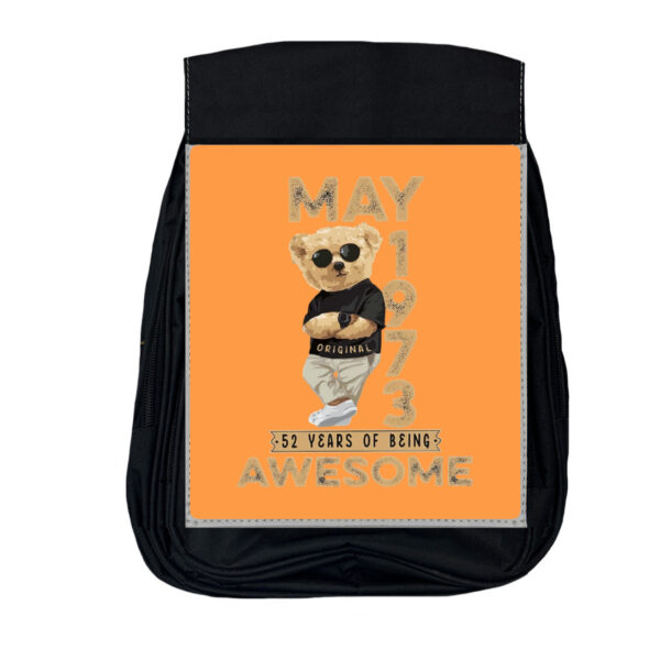 کوله پشتی مدل تدی عینک دودی