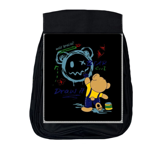 کوله پشتی مدل تدی نقاش