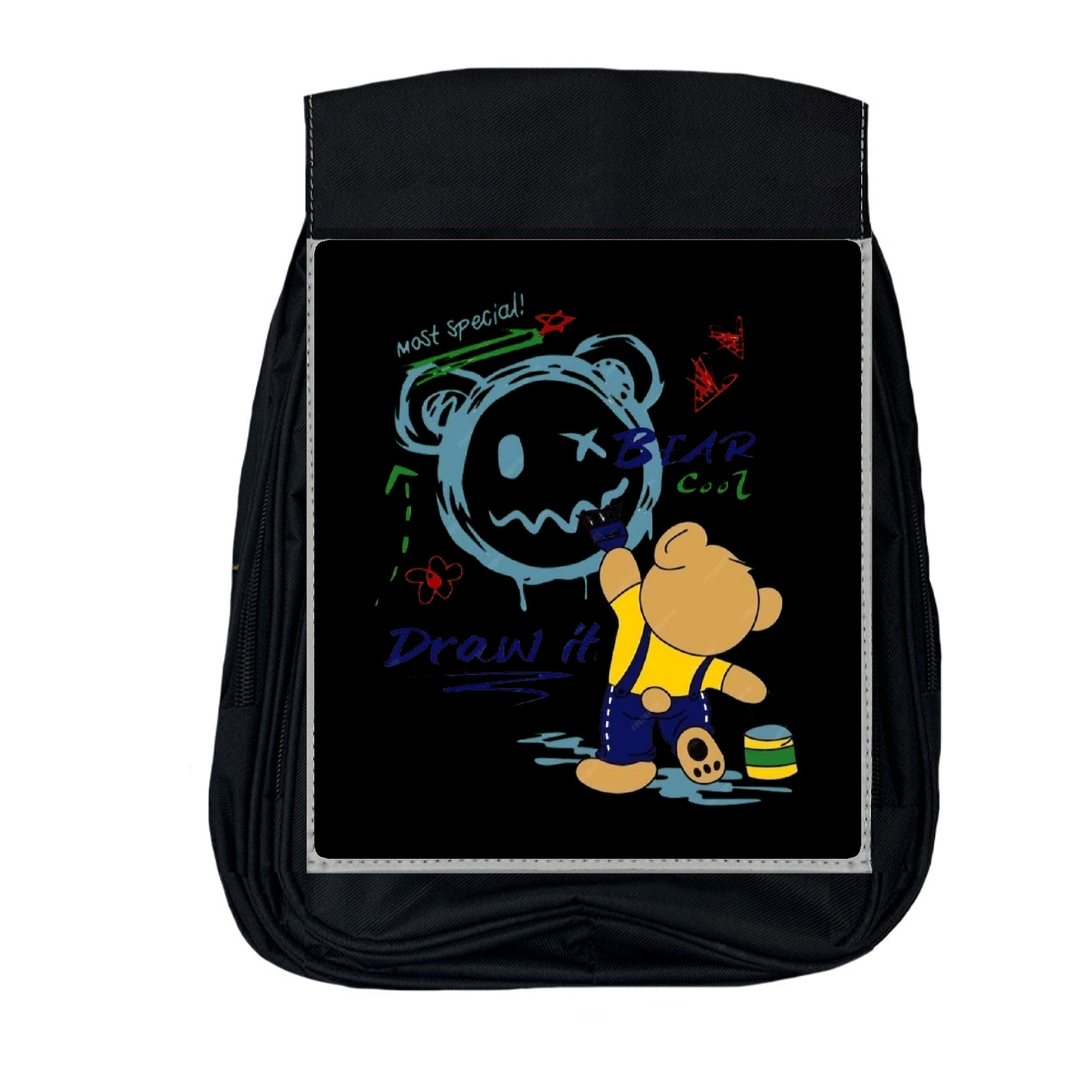 کوله پشتی مدل تدی نقاش کوله پشتی مدل تدی نقاش