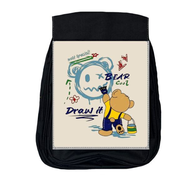 کوله پشتی مدل تدی نقاش