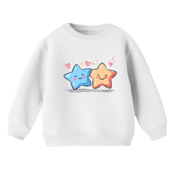 سویشرت بچگانه مدل دو ستاره