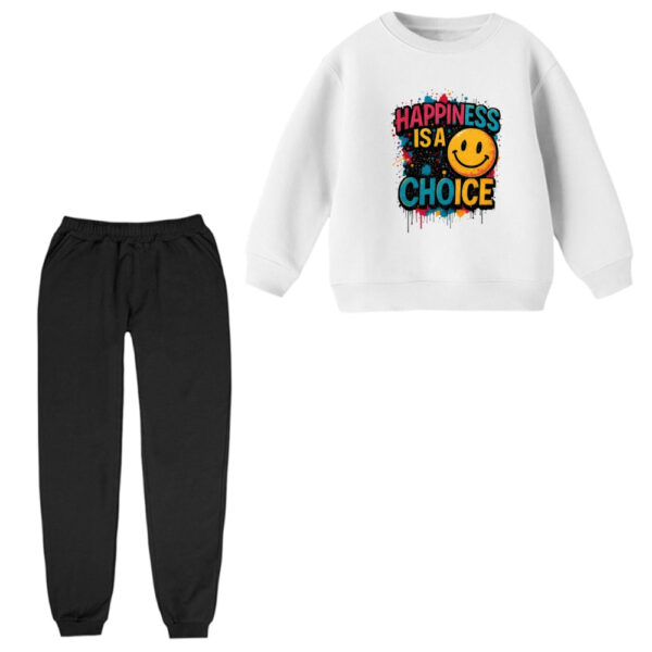 ست سویشرت و شلوار راحتی بچگانه مدل انتخاب شادی