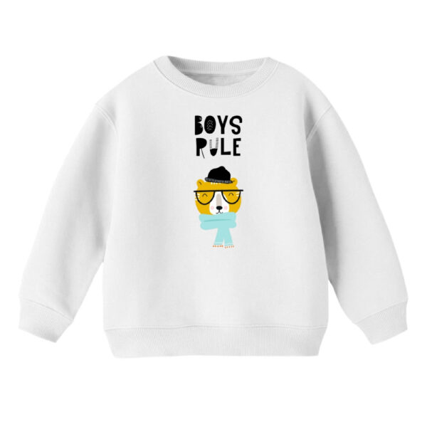 سویشرت بچگانه مدل قوانین پسرونه