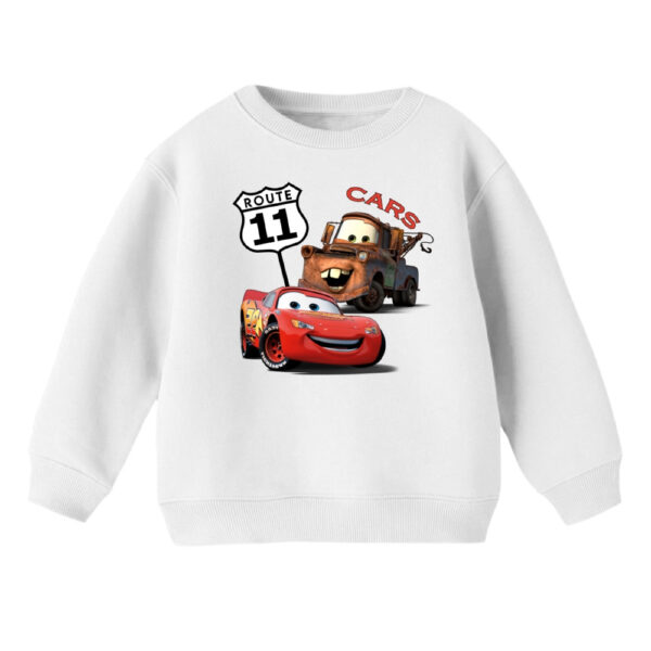 سویشرت بچگانه مدل ماشین ها کد 02