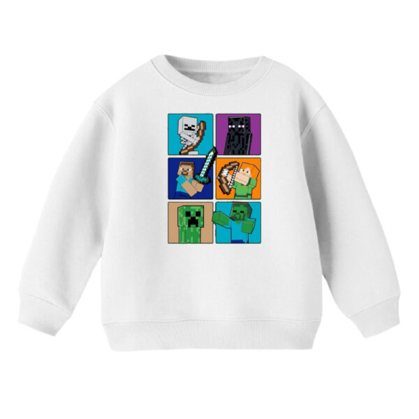 سویشرت بچگانه مدل ماینکرفت کد 01