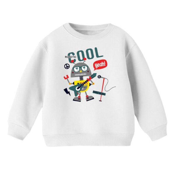 سویشرت بچگانه مدل ربات کول