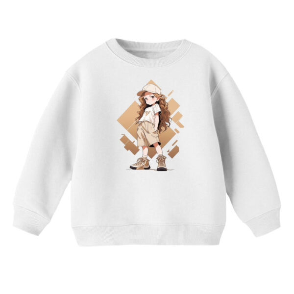 سویشرت بچگانه مدل دخترک اسپرت