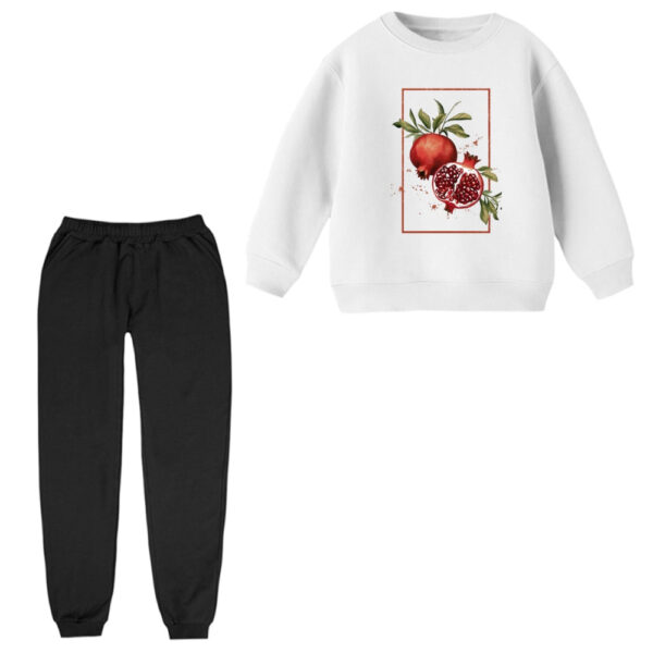 ست سویشرت و شلوار راحتی بچگانه مدل یلدایی007