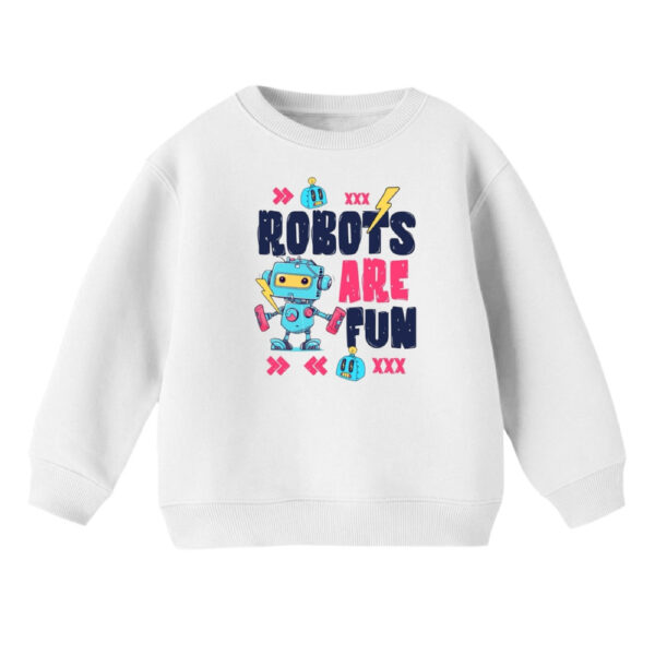 سویشرت بچگانه مدل ربات فان