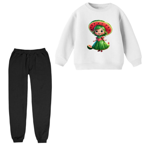 ست سویشرت و شلوار راحتی بچگانه مدل یلدایی کد 001