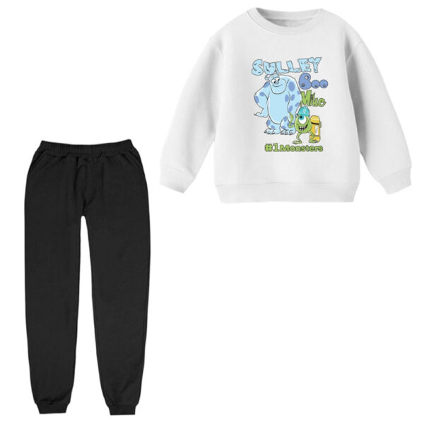 ست سویشرت و شلوار راحتی بچگانه مدل سالیوان و دوستان