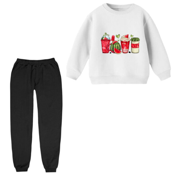 ست سویشرت و شلوار راحتی بچگانه مدل یلدایی 010