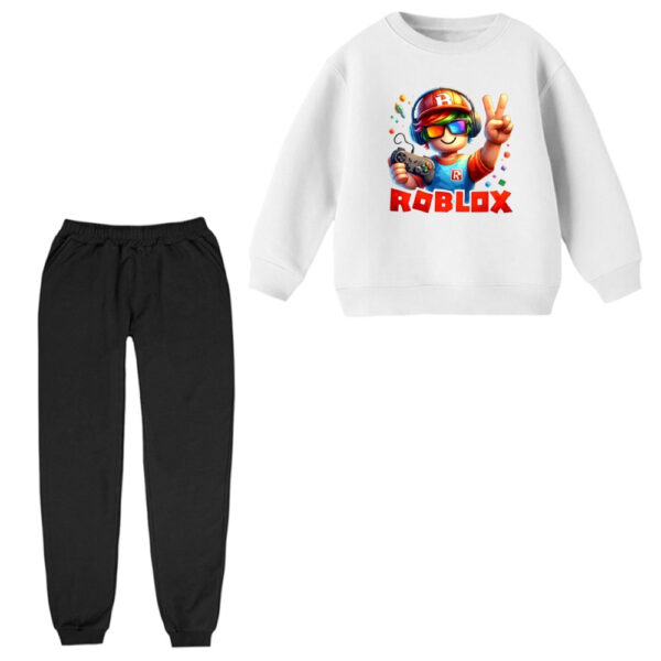 ست سویشرت و شلوار راحتی بچگانه مدل روبلاکس کد 2