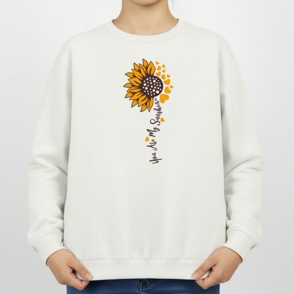 سویشرت زنانه مدل گل کد v7