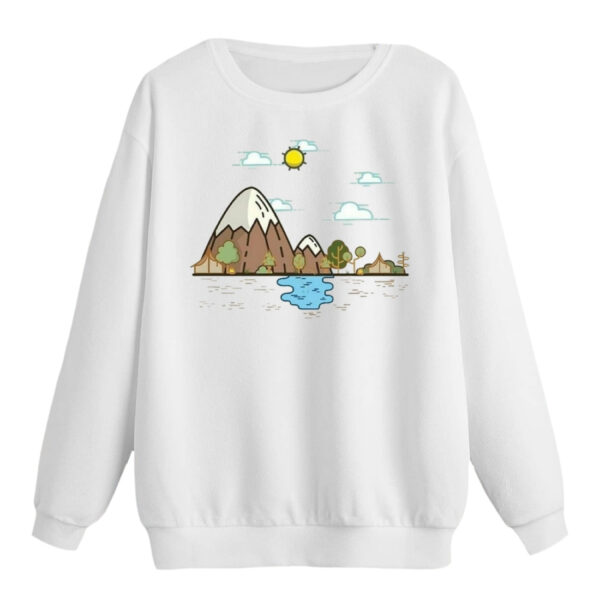 سویشرت زنانه مدل طبیعت کد p1