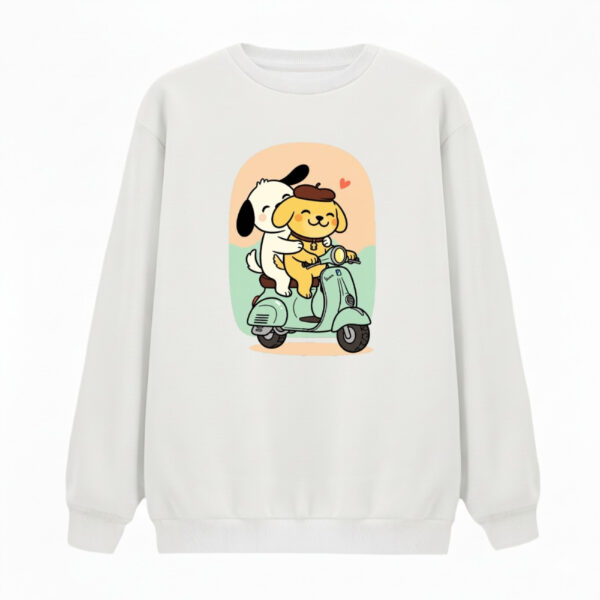 سویشرت زنانه مدل سگ موتوری