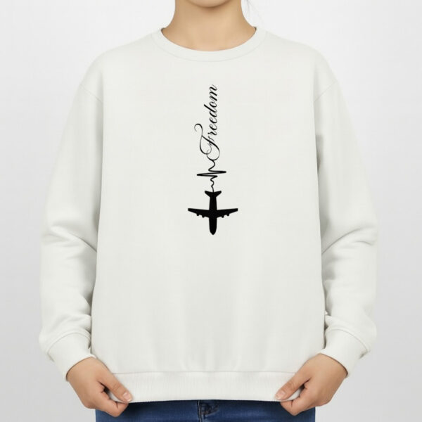 سویشرت زنانه مدل هواپیما کد v1