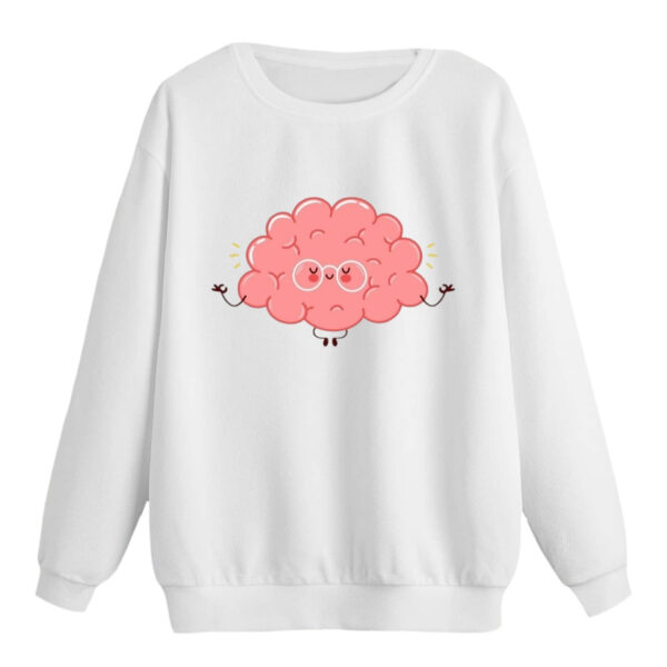 سویشرت زنانه مدل مغز آرام کد p1