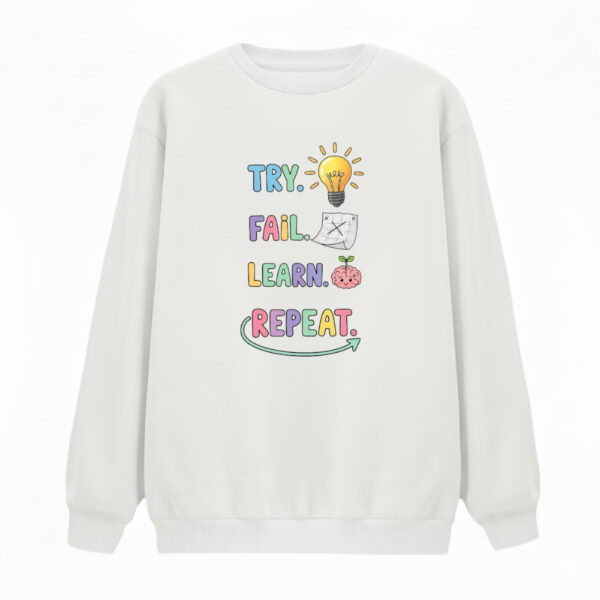 سویشرت زنانه مدل نوشته انگیزشی