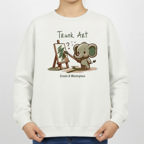 سویشرت زنانه مدل فیل نقاش کد v1