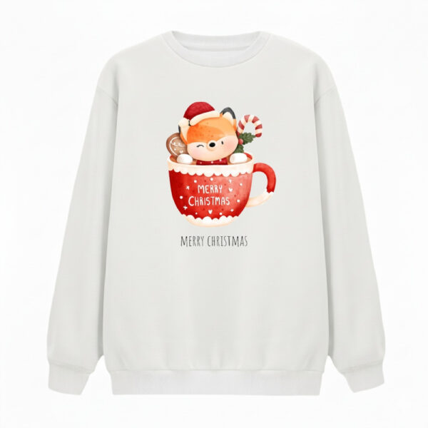 سویشرت زنانه مدل گوزن کریسمس کد v10