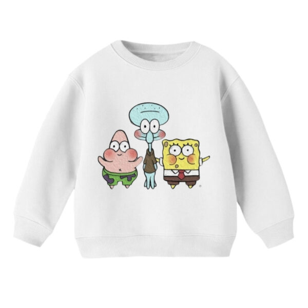سویشرت بچگانه مدل باب اسفنجی و دوستان