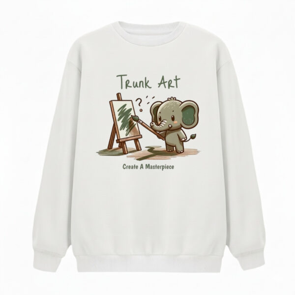 سویشرت زنانه مدل فیل هنرمند