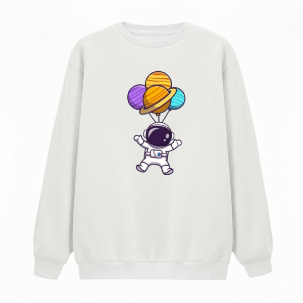 سویشرت زنانه مدل فضانورد کد v19