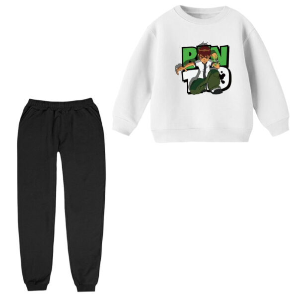 ست سویشرت آستین بلند و شلوار راحتی بچگانه مدل بن تن کد 6