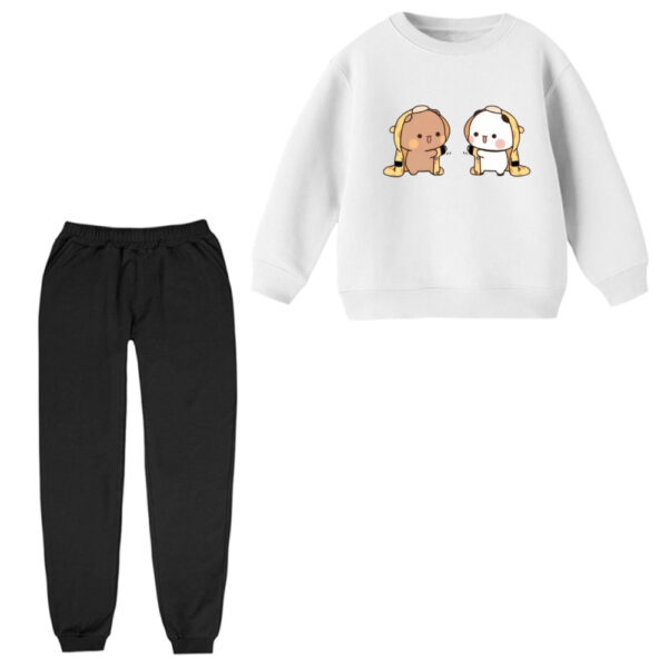 ست سویشرت و شلوار راحتی بچگانه مدل خرس های بامزه