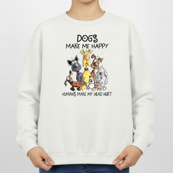 سویشرت زنانه مدل سگ ها کد v11