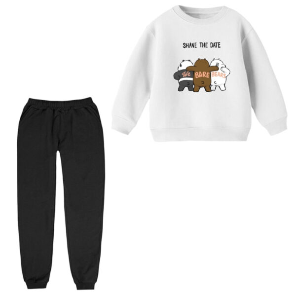 ست سویشرت و شلوار راحتی بچگانه مدل خرس
