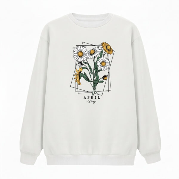 سویشرت زنانه مدل گل کد v4