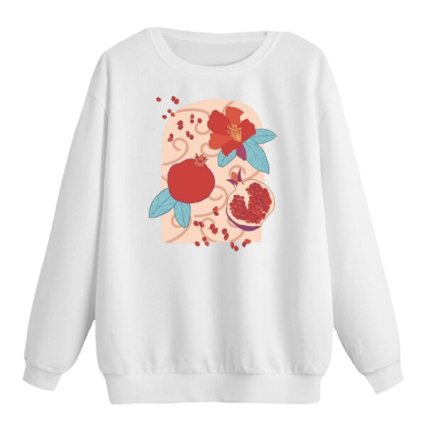 سویشرت زنانه مدل انار یلدایی کد p15