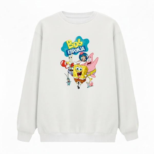 سویشرت زنانه مدل باب اسفنجی و دوستان کد v8