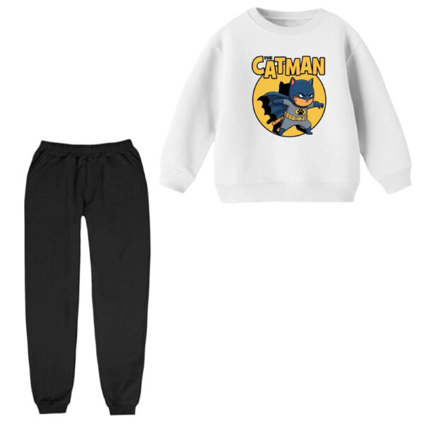 ست سویشرت و شلوار راحتی بچگانه مدل بتمن