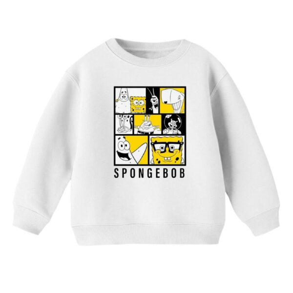 سویشرت بچگانه مدل باب اسفنجی کد v10