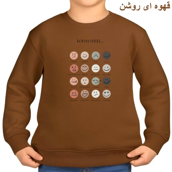 سویشرت بچگانه مدل ایموجی گد v2