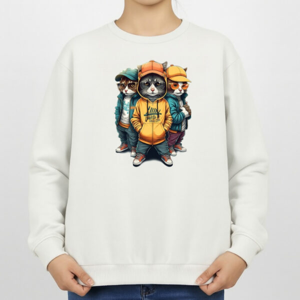 سویشرت زنانه مدل گربه کد v3