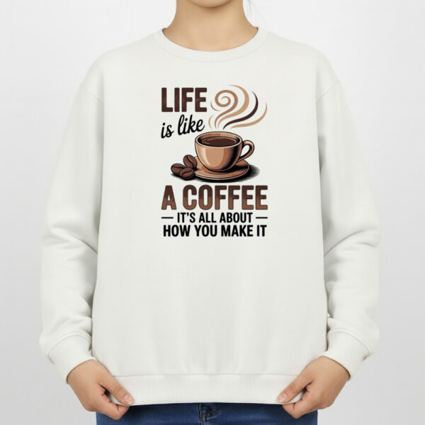 سویشرت زنانه مدل فنجان قهوه کد v3