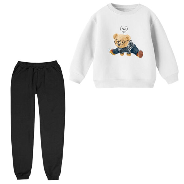 ست سویشرت و شلوار راحتی بچگانه مدل تدی ورزشکار