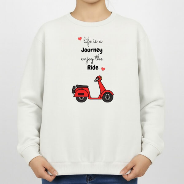 سویشرت زنانه مدل موتور کد v5