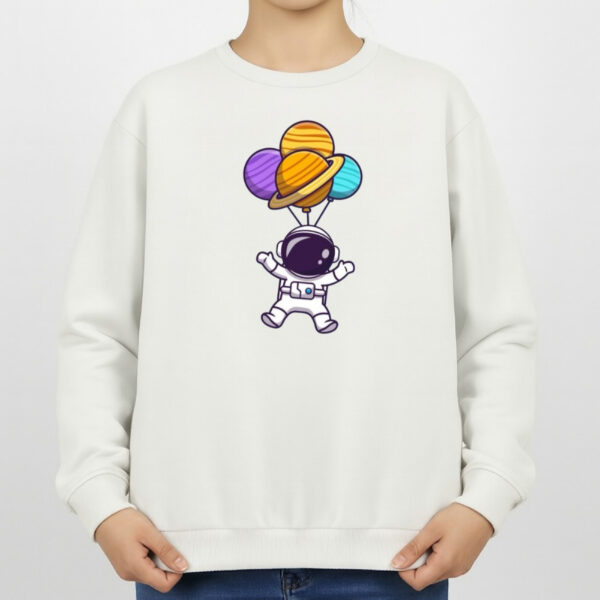 سویشرت زنانه مدل فضانورد کد v19