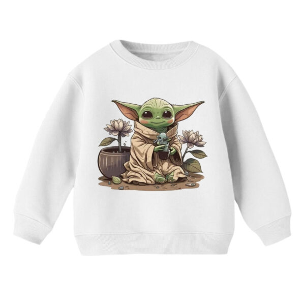 سویشرت بچگانه مدل بیبی یودا کد 13