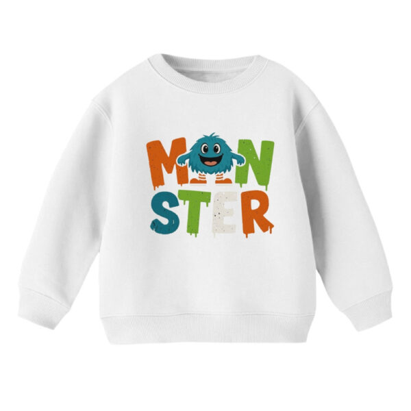 سویشرت بچگانه مدل نوشته هیولا کد v2